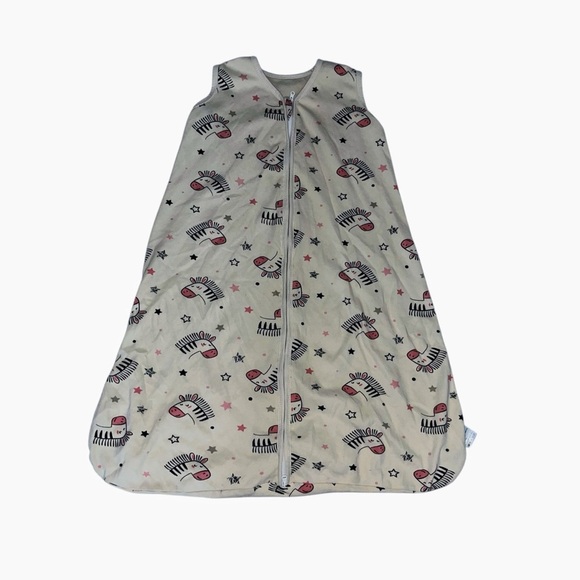 unnivoll Baby Sleep Sack xl 18 -24 Months 100% Cotton zebra print - Picture 1 of 3